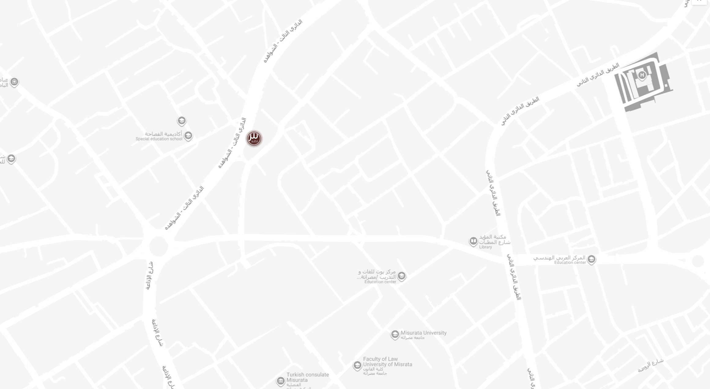 خريطة مواقعنا